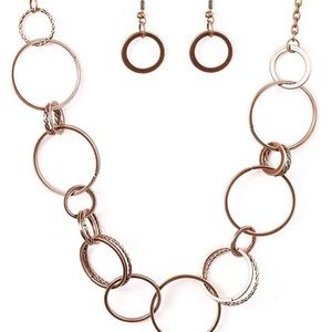 Follow the Ringleader Copper Necklace